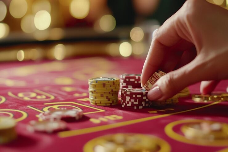 mamen4d slot live dealer studio with professional blackjack and roulette tables