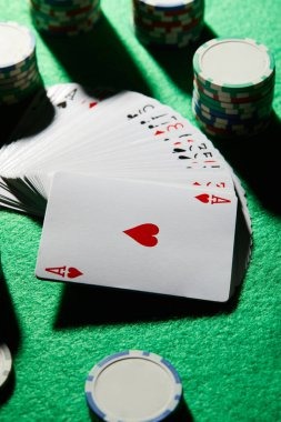Live dealer table broadcast from our studio